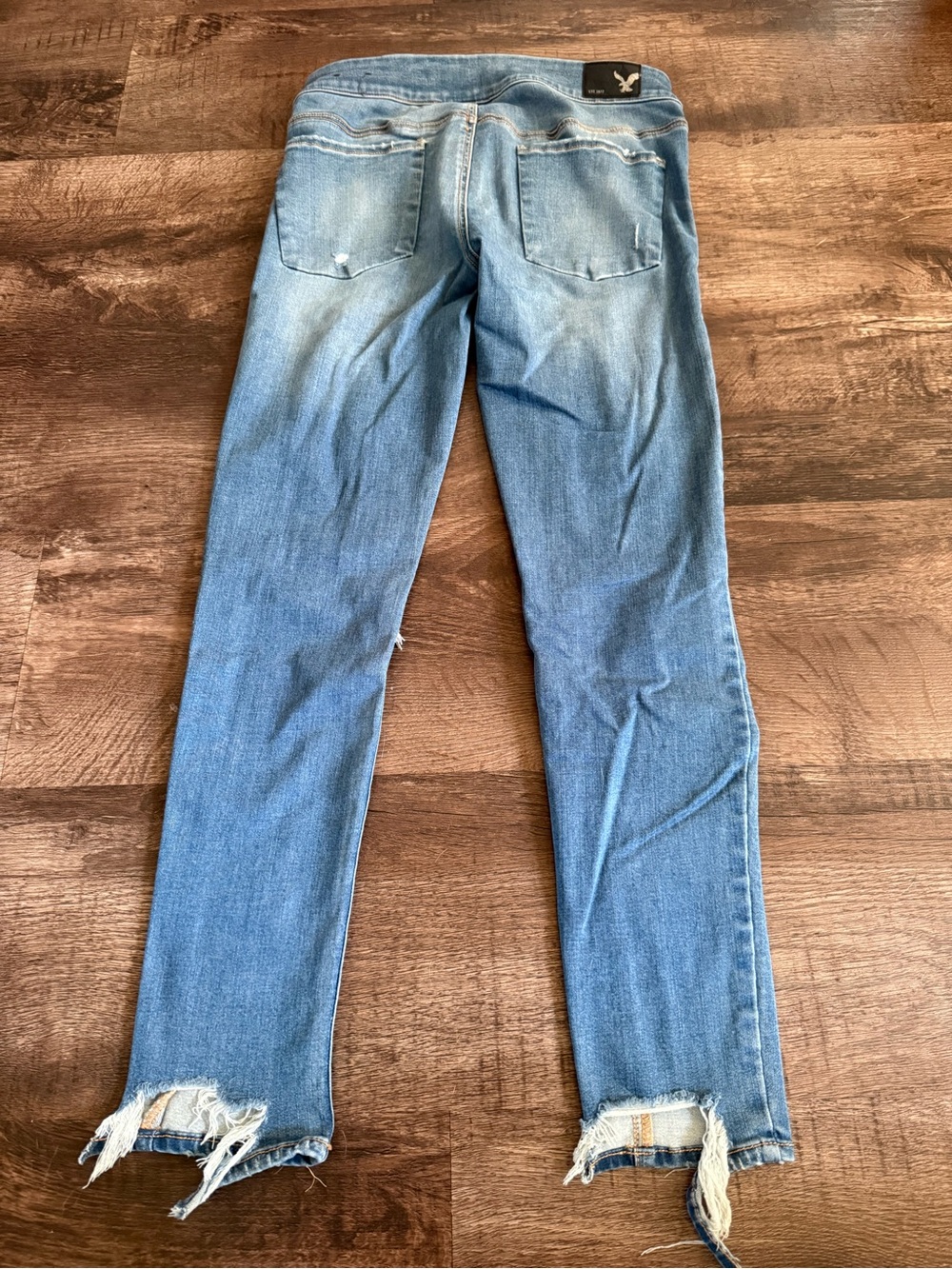 Light Blue Ripped Jeans - Picture 4 of 4